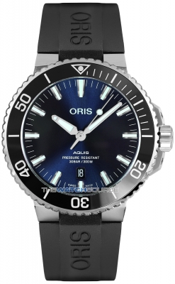 Buy this new Oris Aquis Date 43.5mm 01 733 7730 4135-07 4 24 64EB mens watch for the discount price of £1,487.00. UK Retailer.